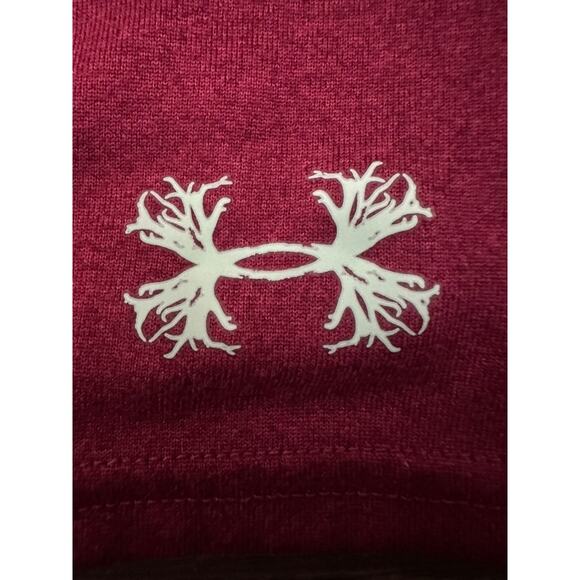 Under Armour Semi-Fitted All Season Gear Long Sleeve Hooded size L - Picture 8 of 8